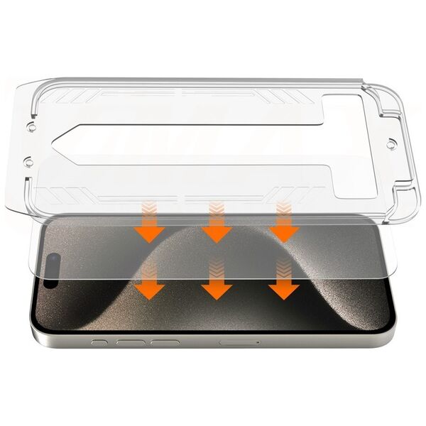 Vmax tempered glass easy install 2,5D Normal Glass for iPhone 13 Pro Max / iPhone 14 Plus 6,7&quot;