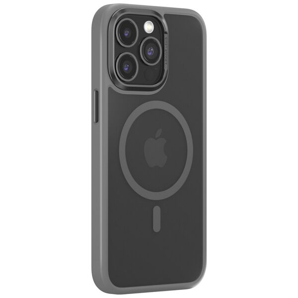 Comma case Joy Elegant Mag for iPhone 15 gray