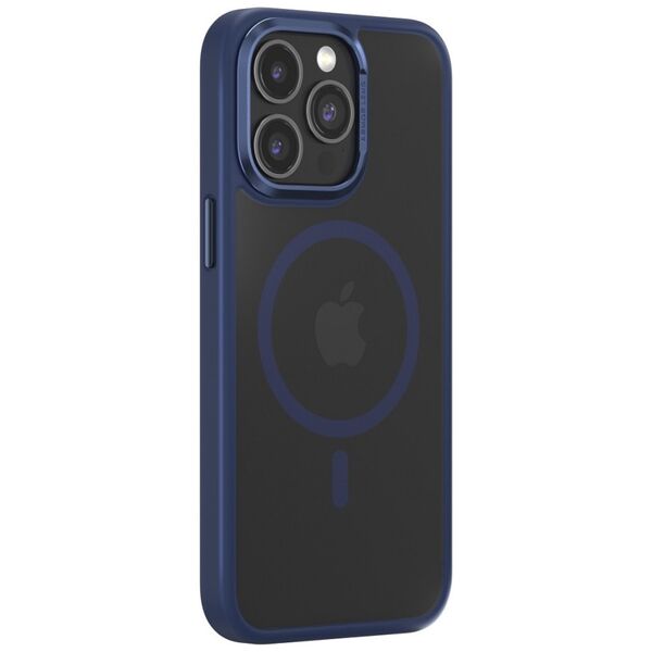 Comma case Joy Elegant Mag for iPhone 15 Plus blue