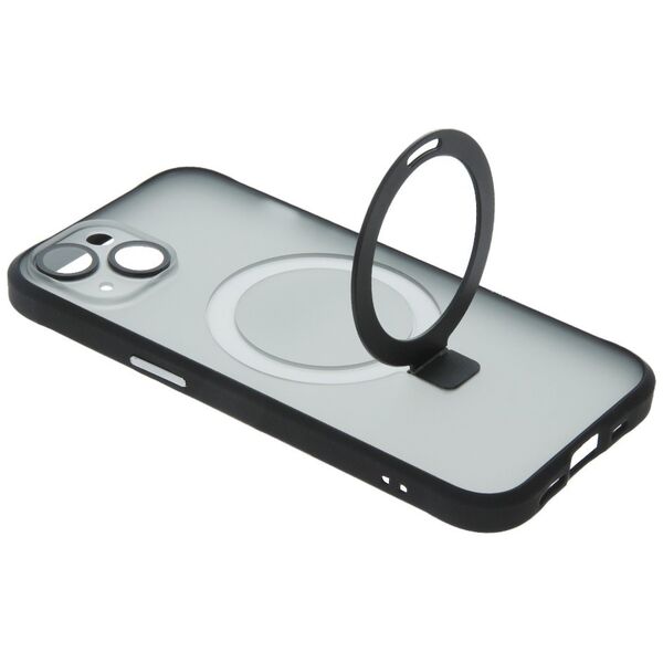 Mag Ring case for iPhone 15 Plus 6,7&quot; black