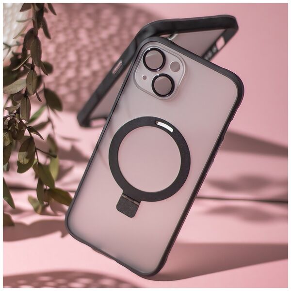 Mag Ring case for iPhone 15 Plus 6,7&quot; black