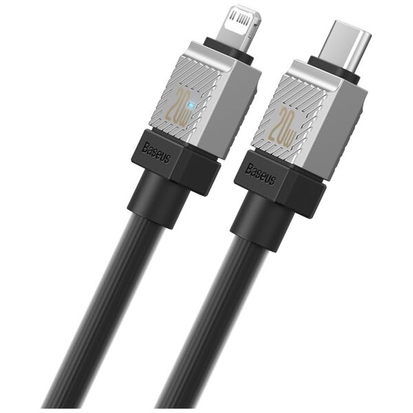 Baseus cable CoolPlay USB-C - Lightning 1m 20W black