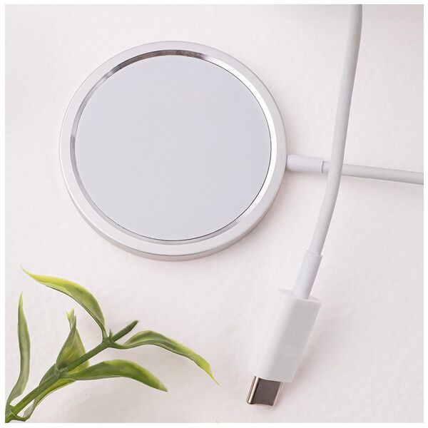 Forever MAWC-100 magnetic wireless charger 15W gray