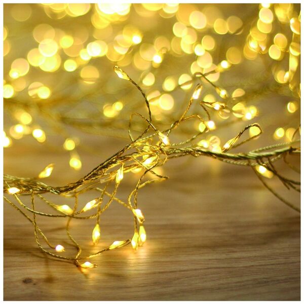 String Light GOLDEN TWIG CLF-03 480LED warm white 3m + 5m Forever Light
