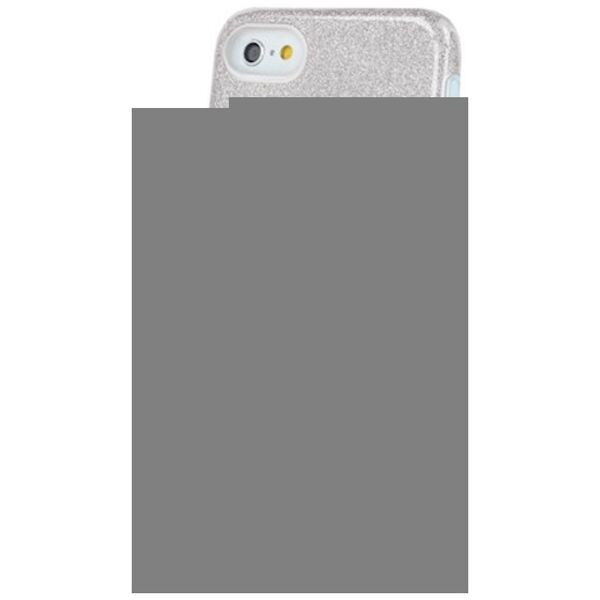 Glitter 3in1 case for Samsung Galaxy A23 5G silver
