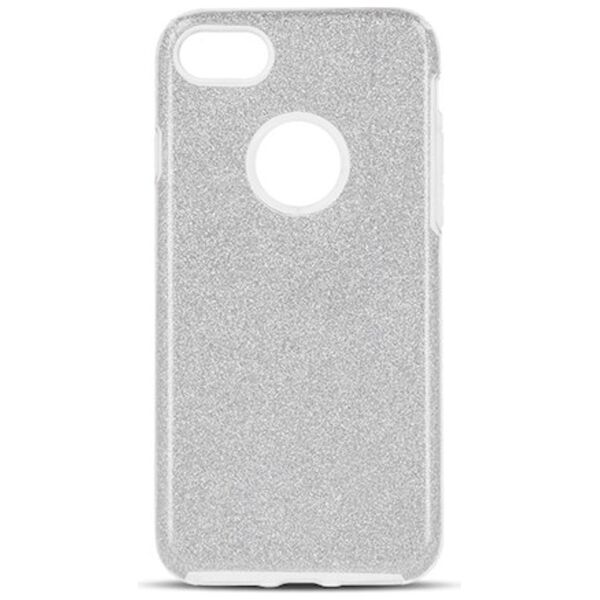 Glitter 3in1 case for Samsung Galaxy A23 5G silver