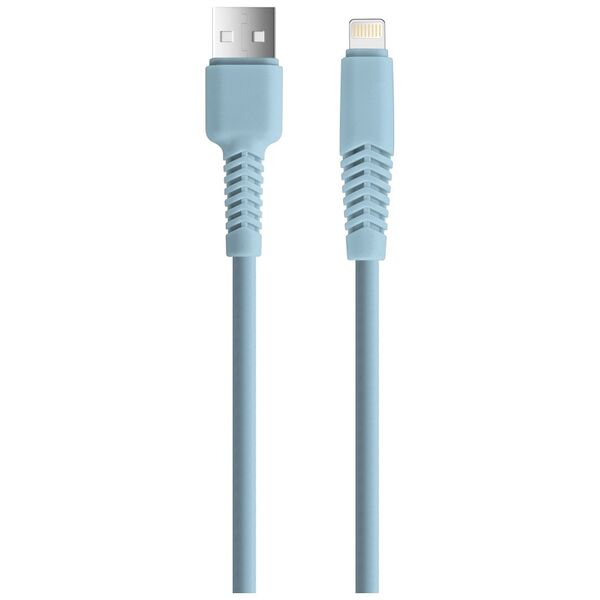 Setty cable USB - Lightning 1,5 m 2,1A KSA-L-1.523 blue