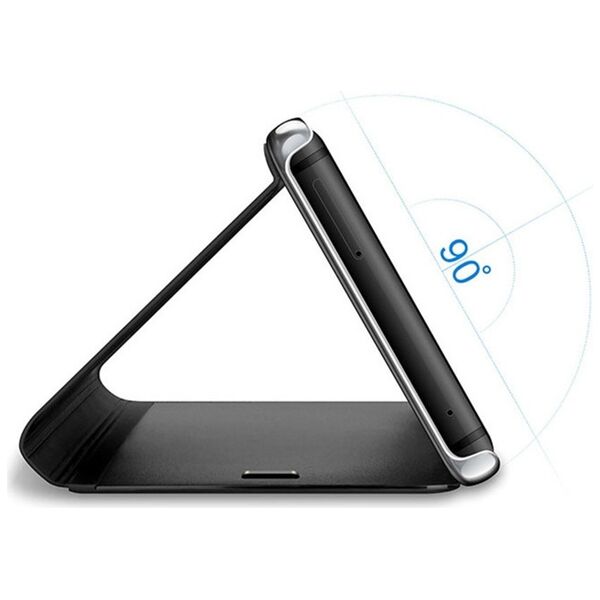 Smart Clear View case for Samsung Galaxy S21 FE 5G black