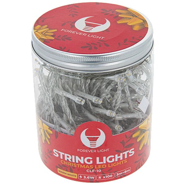 String light 100LED 8m warm white Forever Light