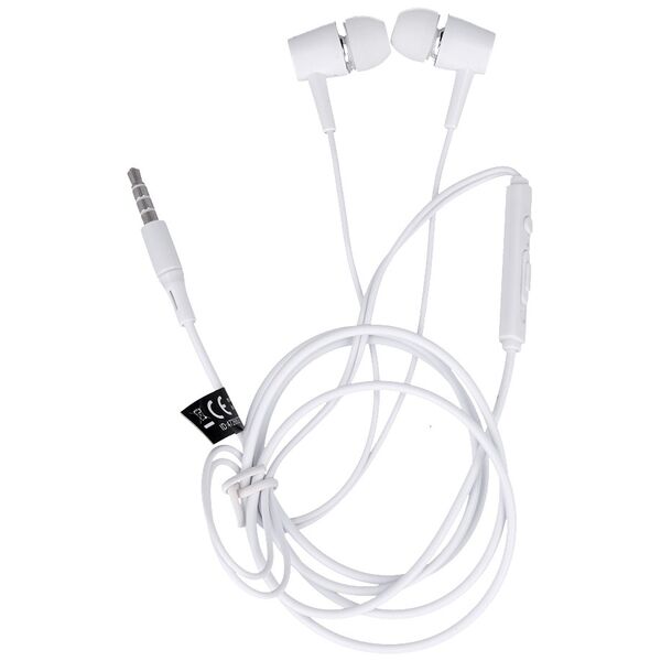 Setty wired earphones white