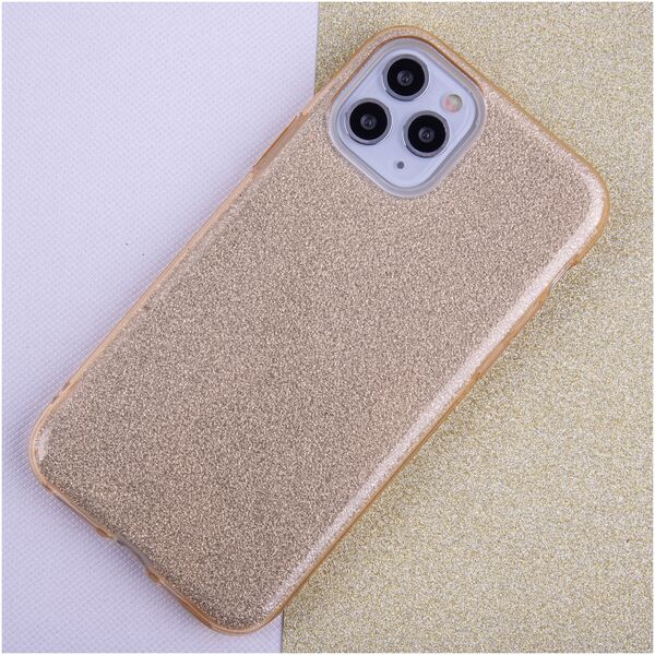 Glitter 3in1 case for Xiaomi Redmi Note 10 4G / 10S gold