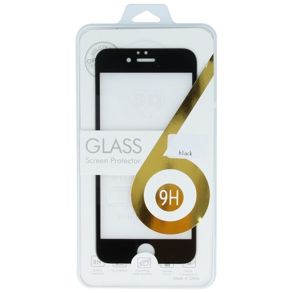 Tempered glass 5D for Samsung Galaxy S10 Plus black frame 5900495733115