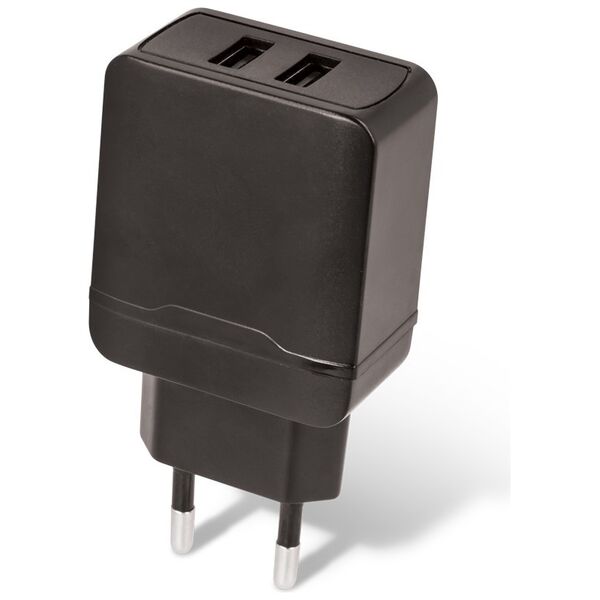 Maxlife MXTC-02 charger 2x USB 2.4A black 5900495758040