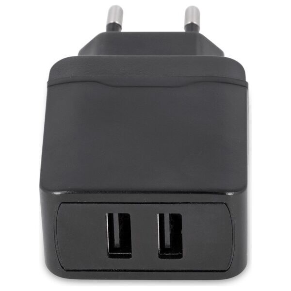 Maxlife MXTC-02 charger 2x USB 2.4A black 5900495758040