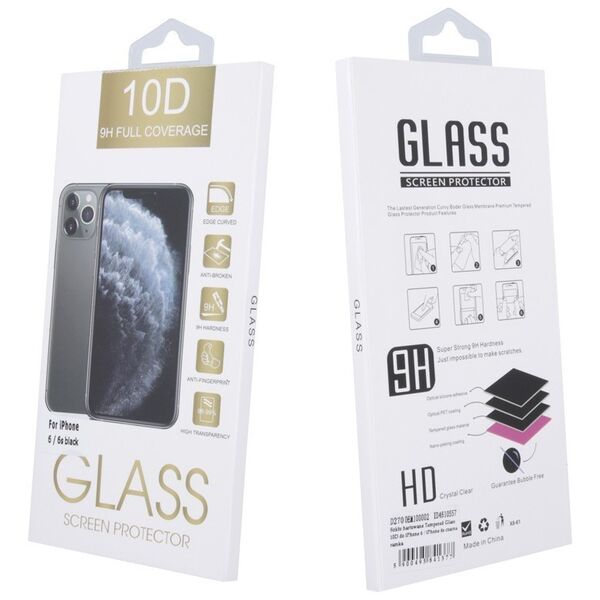 Tempered glass 10D for Xiaomi Redmi 9A / 9AT / 9C / 9i black frame 5900495860392