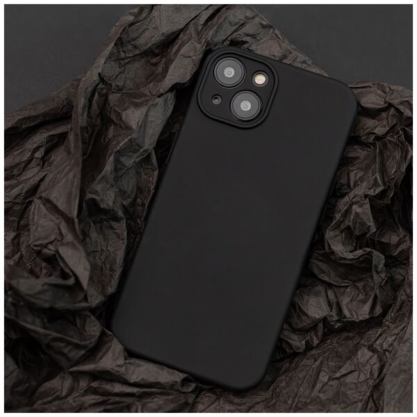 Silicon case for iPhone 12 / 12 Pro 6,1&quot; black 5900495874375