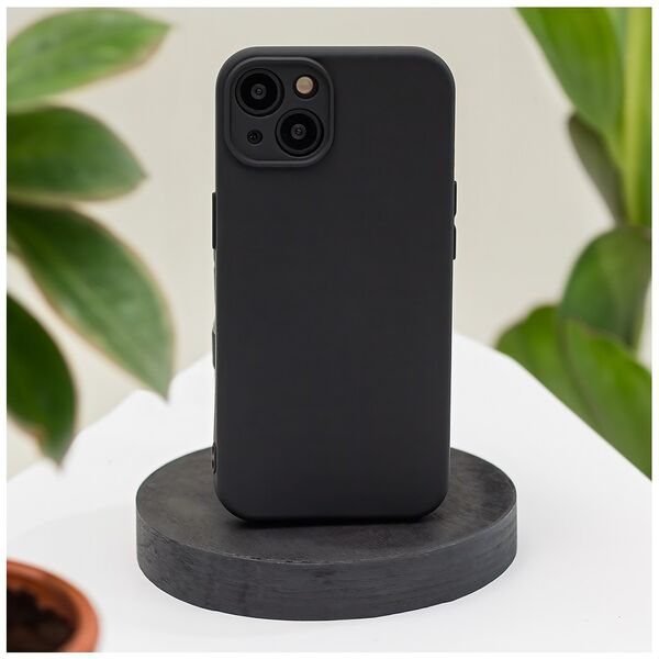 Silicon case for iPhone 12 / 12 Pro 6,1&quot; black 5900495874375