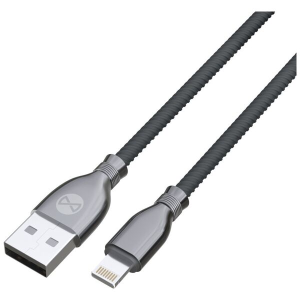 Forever Tornado cable USB - Lightning 1,0 m 3A black 5900495811394