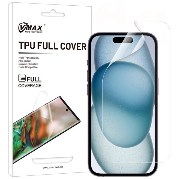 Vmax protective film invisble TPU film - full coverage for iPhone 11 6976757302565