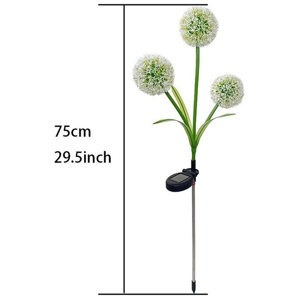 SUNARI Solar Lamp LED FLS-95 Garlic flower 3000K 600mAh Li-Ion Forever Light 5907457717480