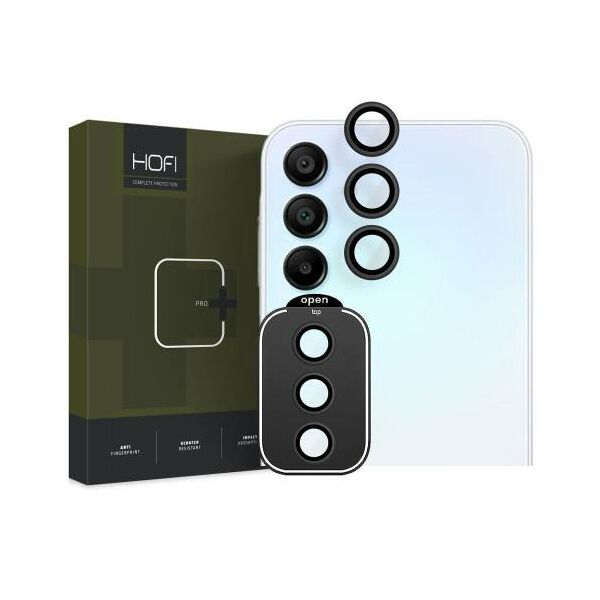 Μεταλλικό Προστατευτικό Κάλυμμα Κάμερας Hofi Camring Pro+ Samsung A356B Galaxy A35 5G Μαύρο (3 τεμ.) 5906203691869 5906203691869 έως και 12 άτοκες δόσεις