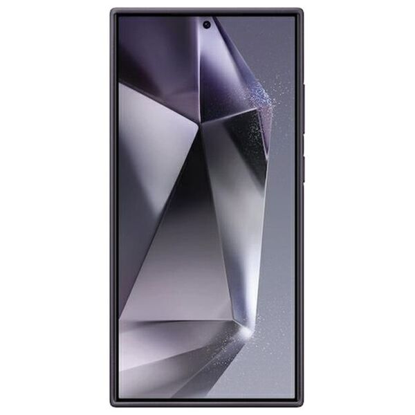 Samsung Vegan Leather Cover for Samsung Galaxy S24 Ultra dark purple 6974994161259