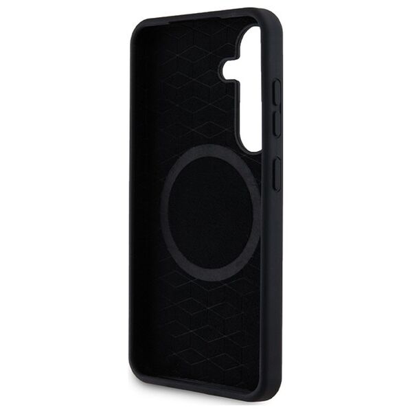 BMW case for Samsung Galaxy S24 black M Silicone Printed Ring MagSafe 3666339242893