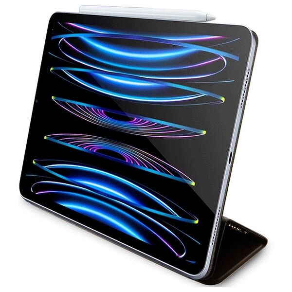 Guess case for iPad Pro 12,9&quot; GUFCP12PS4SGW brown Allover 4G Stripe 3666339119300