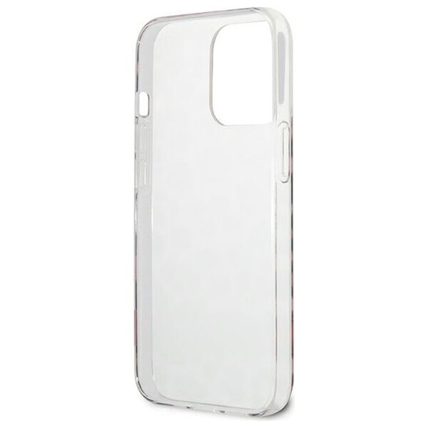 Guess case for IPhone 13 Pro 6,1&quot; GUHCP13LHSLEOP hard case pink Leopard Electro Stripe 3666339047504