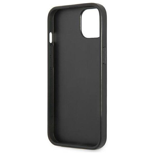 Guess case for iPhone 13 Pro / 13 6,1&quot; GUHCP13LP4TPK black hardcase 4G Triangle Logo Cardslot 3666339048181