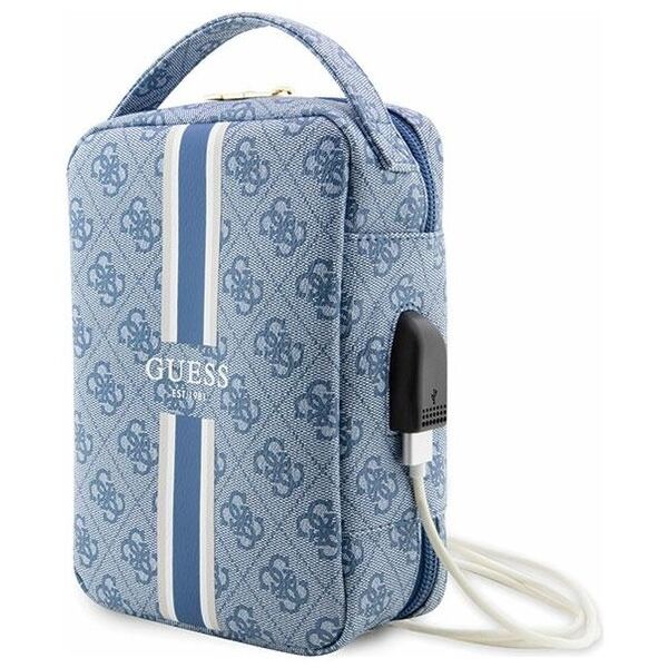 Guess organizer bag GUHBP4RPSB blue 4G Printed Stripes 3666339120320