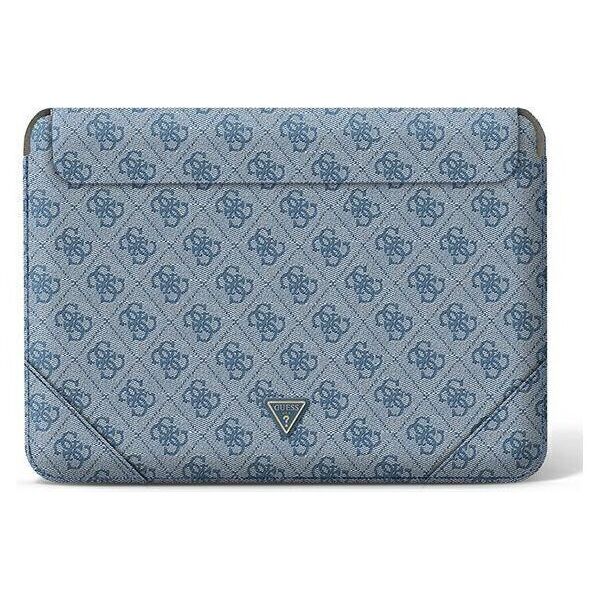 Guess sleeve GUCS14P4TB 14” blue 4G Triangle 3666339039981