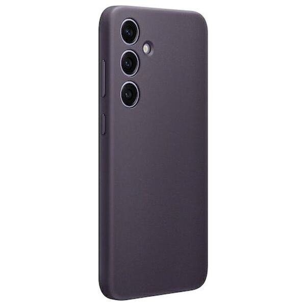 Samsung Vegan Leather Cover for Samsung Galaxy S24 dark purple 6974994160887