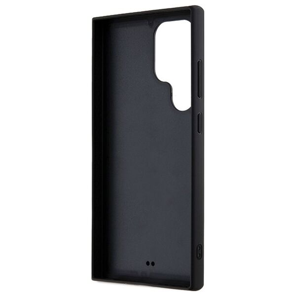 Karl Lagerfeld case for Samsung Galaxy S24 Ultra KLHCS24LHDSPRK black HC RHINESTONE LOGO METAL PLATE 3666339241896
