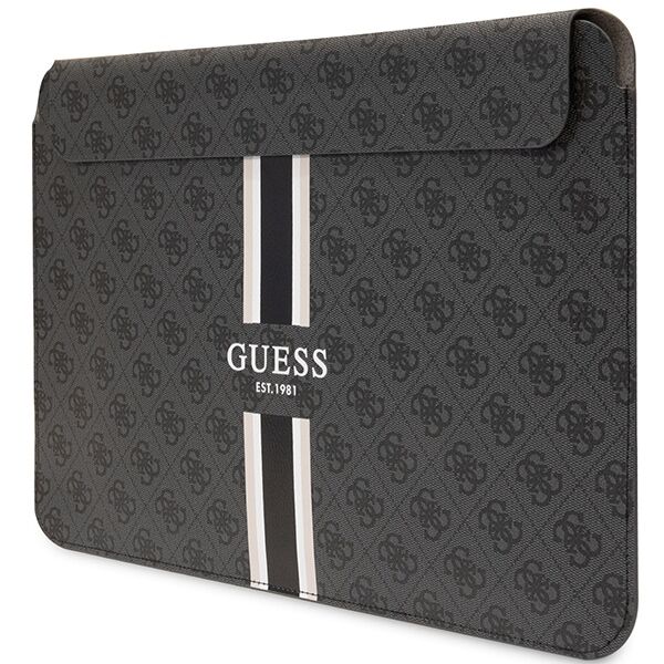 Guess sleeve GUCS16P4RPSK 16” black Sleeve 4G Stripes 3666339120528