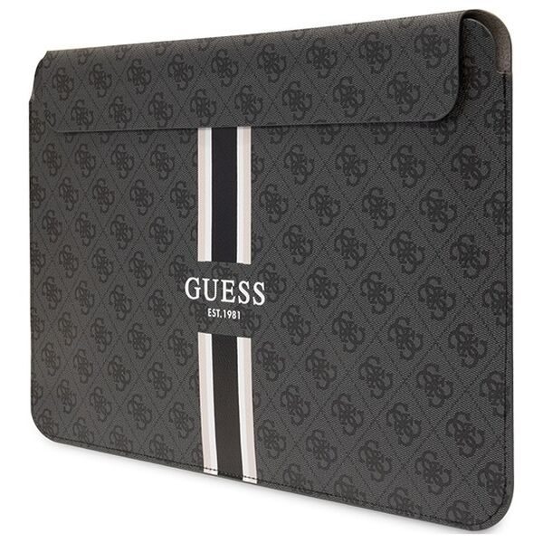 Guess sleeve GUCS16P4RPSK 16” black Sleeve 4G Stripes 3666339120528