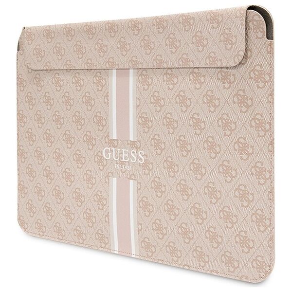 Guess bag for laptop GUCS14P4RPSP pink Sleeve 4G Stripes 3666339120559