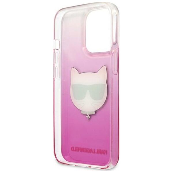 Karl Lagerfeld case for iPhone 13 Pro Max 6,7&quot; KLHCP13XCTRP hardcase pink Choupette Head 3666339028008