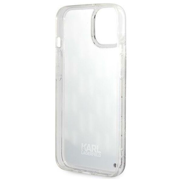 Karl Lagerfeld case for iPhone 14 Pro Max 6,7&quot; KLHCP14XLMNMK black HC Liquid Glitter Monogram 3666339076269