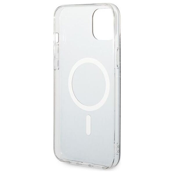 Guess set Case + Charger for iPhone 14 Pro Max 6,7&quot; GUBPP14XH4EACSK black BP Magsafe Case + Charger 4G 3666339102845