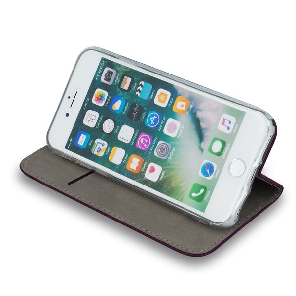 Smart Magnetic case for Oppo A17 burgundy 5900495058508
