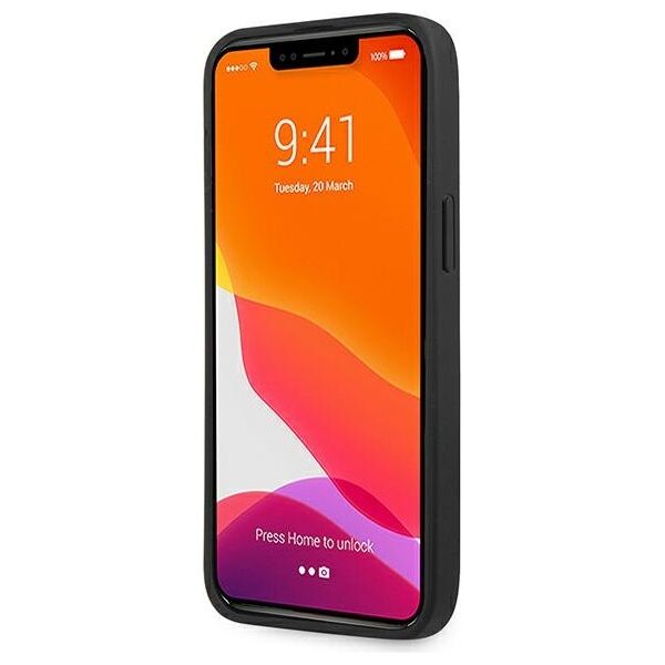 Guess case for iPhone 13 Pro 6,1&quot; GUHCP13LPCRBPI pink hard case Croco Collection 3666339023850