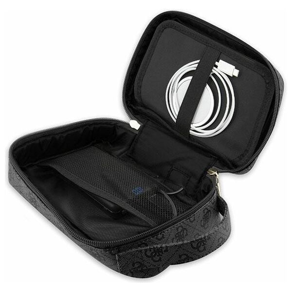 Guess organizer bag GUHBP4RPSK black 4G Printed Stripes 3666339120290