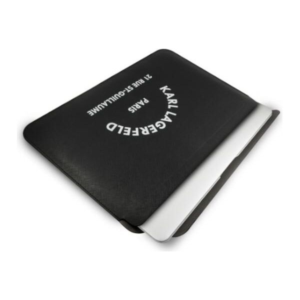 Karl Lagerfeld bag for laptop 13&quot; KLCS133RSGSFBK black Comp Sleeve Saffiano RSG 3666339002282