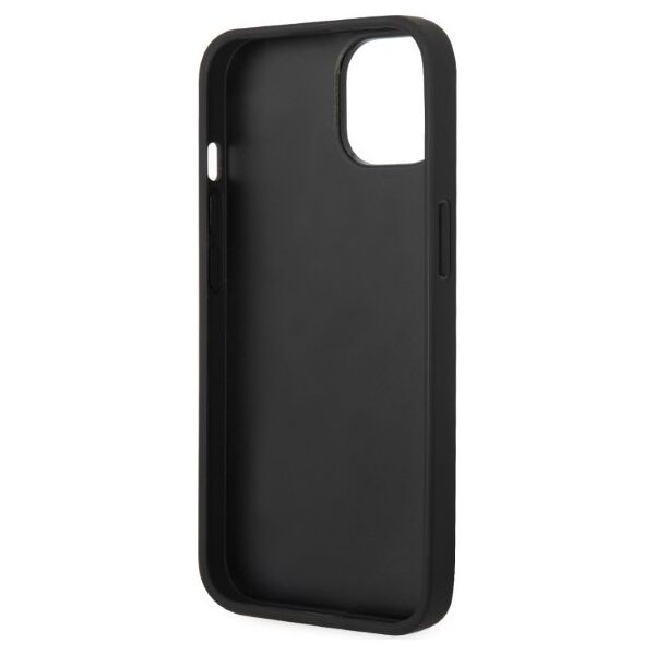 Karl Lagerfeld case for iPhone 14 6,1&quot; KLHCP14SG2CPS silver hardcase Glitter Choupette Patch 3666339099435