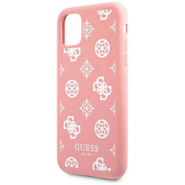 Guess case for iPhone 12 Pro Max 6,7&quot; GUHCP12LLSPEWPI pink hard case Peony Collection 3666339004040