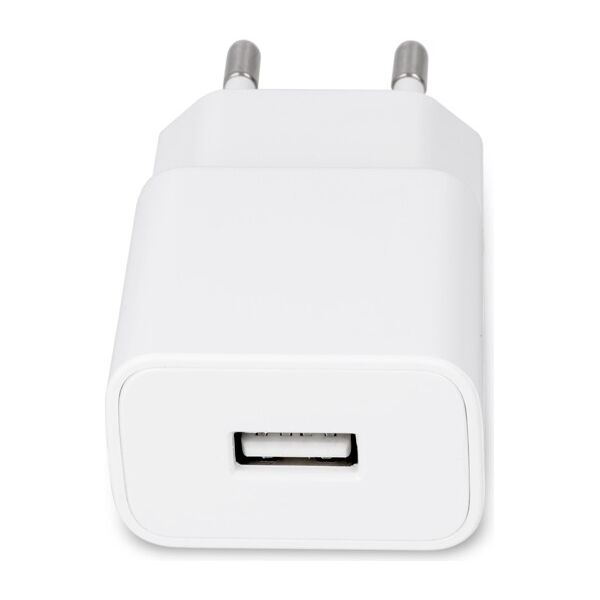 Maxlife MXTC-01 charger 1x USB 1A white + microUSB cable 5900495761651