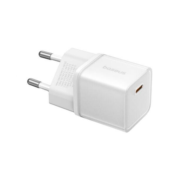 Network charger Baseus GaN5S Fast Charger 1C, 30W, 1 x Type-C F, White - 40405 έως 12 άτοκες Δόσεις