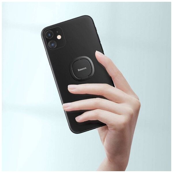 Universal phone holder Baseus Invisible, Ring, Silver - 17791 έως 12 άτοκες Δόσεις