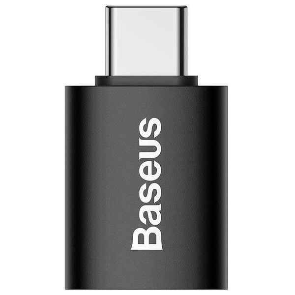 Аdapter Baseus Ingenuity, USB F to Type-C, OTG, Black - 40395 έως 12 άτοκες Δόσεις